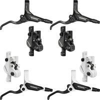 Shimano ACERA BR-M 395 + BL-M 396 Scheibenbremse Set vorn + hinten schwarz weiß