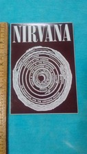 Nirvana Circle Logo 2.75 x 4 Inch Sticker