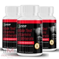 MALE TESTOSTERON 180 Kapseln Muskelaufbau Männlichkeit Libido Potenz Sex Booster