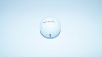 Marken-Golfball 1er Bälle lake ball one piece weiss Training white practise Tour