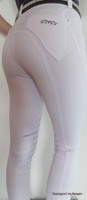 Turnierhose Reithose Weiß ANIMO Grip Kniebesatz NEU NADU