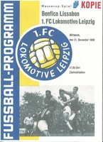 EC 1966/67 Kopie/Reprint Lok Leipzig - Benfica Lissabon