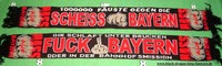 Anti Bayern Schal "BAHNHOFSMISSION" Ultra Fan Block Scarf Echarpe 100% Acryl