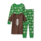 New 4T Boys Wonderkids 3-piece pajama set Football