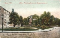 41452486 Gera Alter Theaterplatz Siegesdenkmal Gera
