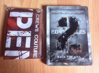 The Expendables 2 - Back for War · Steelbook · 2 Discs · DVD · Stoffbanner