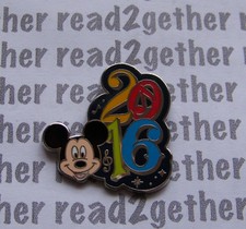 Disney Pin 2016 Dated Booster Mickey Mouse