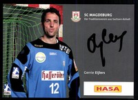 Gerrie Eijlers Autogrammkarte SC Magdeburg Original Signiert + A 103357