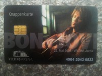 FC Schalke 04 S04 Knappenkarte Bon Jovi