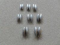 Olivenblei / Angelblei / Durchlaufblei - 16 teilig - Neu