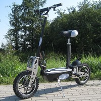 E-Scooter Vision 1000 W Watt Elektro Scooter Roller Elektroroller Sitz Schwarz 