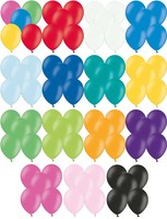 Luftballons Ø 28 cm Farbe & Stückzahl frei wählbar Ballons Helium Luftballon