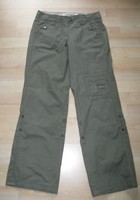 S. Oliver Sommerhose Krempelhose Turn Up Hose leichte Hose Gr. 34 L 30  **TOP**