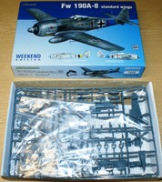 Fw 190A-8 standard wings von Eduard 1/72 WeekEnd