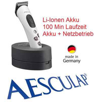AESCULAP Akkurata Li-Ionen Akku Tierschermaschine GT405, Hunde Schermaschine