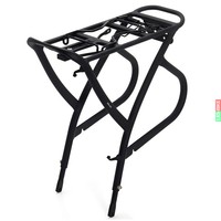 XLC Alu Gepäckträger RP-R01 inkl. Zubehör 26-28" schwarz Fahrrad / Porter