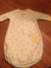Carter's 0-9 Months Boy/Girl Yellow Duck Fleece Sleeper Sleepsack Bag