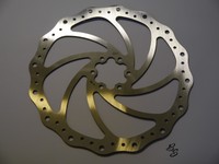 BS Fahrrad Bremsscheibe 203mm, 6 Loch, *Premium Qualität*