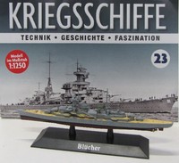 Schlachtschiff Blücher ( 1937 ) 1:1250 / ca.16 cm