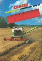 CLAAS Prospekt  COMMANDOR 228CS  1 x Org. CLAAS COMMANDOR 228 CS Prospekt 9.90