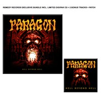 PARAGON - HELL BEYOND HELL HANDSIGNIERTE LIMITED DIGIPAK CD + 2 BONUS + PATCH 