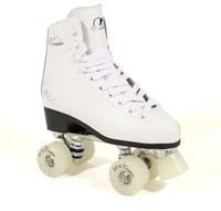 Rollschuhe für Erwachsene Cosmic white Retro weiß Gr. 37 38 39 40 41 42 43
