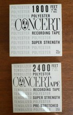 Lot of 4 Quality Concert 1/4" Tapes