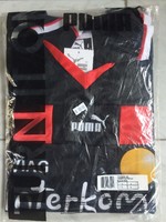 EINTRACHT FRANKFURT Trikot Gr.L,Viag Intercom 80er Adler, 98/99, Schwarz, Neu