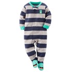 Carter's NWT 18M 3T 5T Boy Fleece Monster Footed Pajama Blanket PJ Sleeper