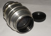 RARE USSR TAIR-11 133 mm f2.8 Silver M39 M42 Screw GOOD Canon adptbl 20 blades!
