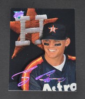Craig Biggio Houston Astros STUDIO Leaf 1993 MLB Major League Baseball