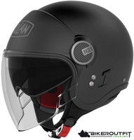 NOLAN Helm Jethelm N21 N 21 VISOR CLASSIC schwarz-matt Gr. M (57/58)