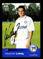 Alexander Ludwig Autogrammkarte Hertha BSC Berlin 2003-04 Original + A 130577