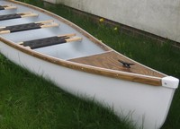 Kanu Canadier Moto 4 mit Spiegelheck, Top-Ausstattung, neu mit Garantie