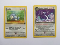 Pokemon Karte DUNKLES DRAGONIR  33/82 + DRATINI 53/82 EDITION 1 Team Rocket GER