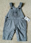 NEW Overall Baby Boy, Size 3 Months, Brand:OshKosh, Color:Gray. Very nice NWT