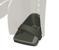 Hamax Fußstütze rechts ohne Riemen für Siesta+Smiley Fahrrad Kindersitz NEU