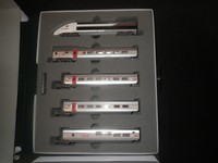 Kato (Lemke) 10-1325, TGV 10 tlg. Farbdesign "Lyria", Ep. VI, 1:160, neu/OVP