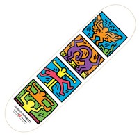 Alien Workshop Keith Haring CROCKETT RETROSPECT Skateboard Deck Limited Edition