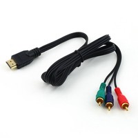 HDMI Stecker auf 3 RCA Audio Video AV Konvert Adapter Kabel für HDTV 1080P SH