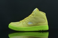 LACOSTE DEFUSE MID WM YELLOW WOMENS TRAINERS BRAND NEW SIZE UK 4