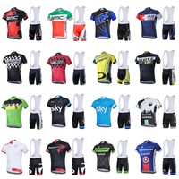 Kurzarm Herren Fahrrad Trikot Radset Fahrradtrikot Radtrikot Trägerhose Gr S-3XL