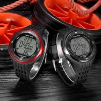 Herren Pulsuhr Brustgurt Herzfrequenzmessung Kalorienverbrauch Sportuhren F1Q1