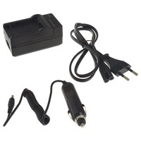 Smartfox Akku Ladegerät für Canon Digital IXUS 950 IS - Ladekabel KFZ Netzteil