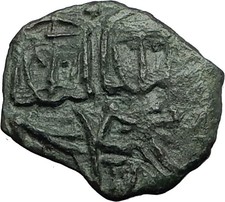 Constantine V & Leo IV Khazar & Leo III Syracuse Ancient Byzantine Coin i59415