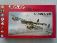 Fugzeug RT-Modell 1000 Arado Ar 240 1:72 Neu, nicht eingetütet
