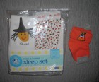 OLD NAVY 2pc SLEEP SET WITCHES and CANDY CORN + the CHILDRENS PLACE SOCKS