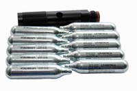 10 x 12g Umarex CO2 Kapseln und CO2 Kapselhalter PaintNoMore Paintball Shop