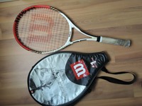 @ WILSON ROGER FEDERER 25 TENNISSCHLÄGER JUNIOR MIT SCHUTZTASCHE TOP @ LOOK