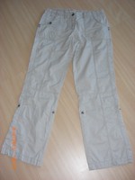 ★★S.Oliver Hose Flare Gr.38 beige krempelbar Top erhalten ★★